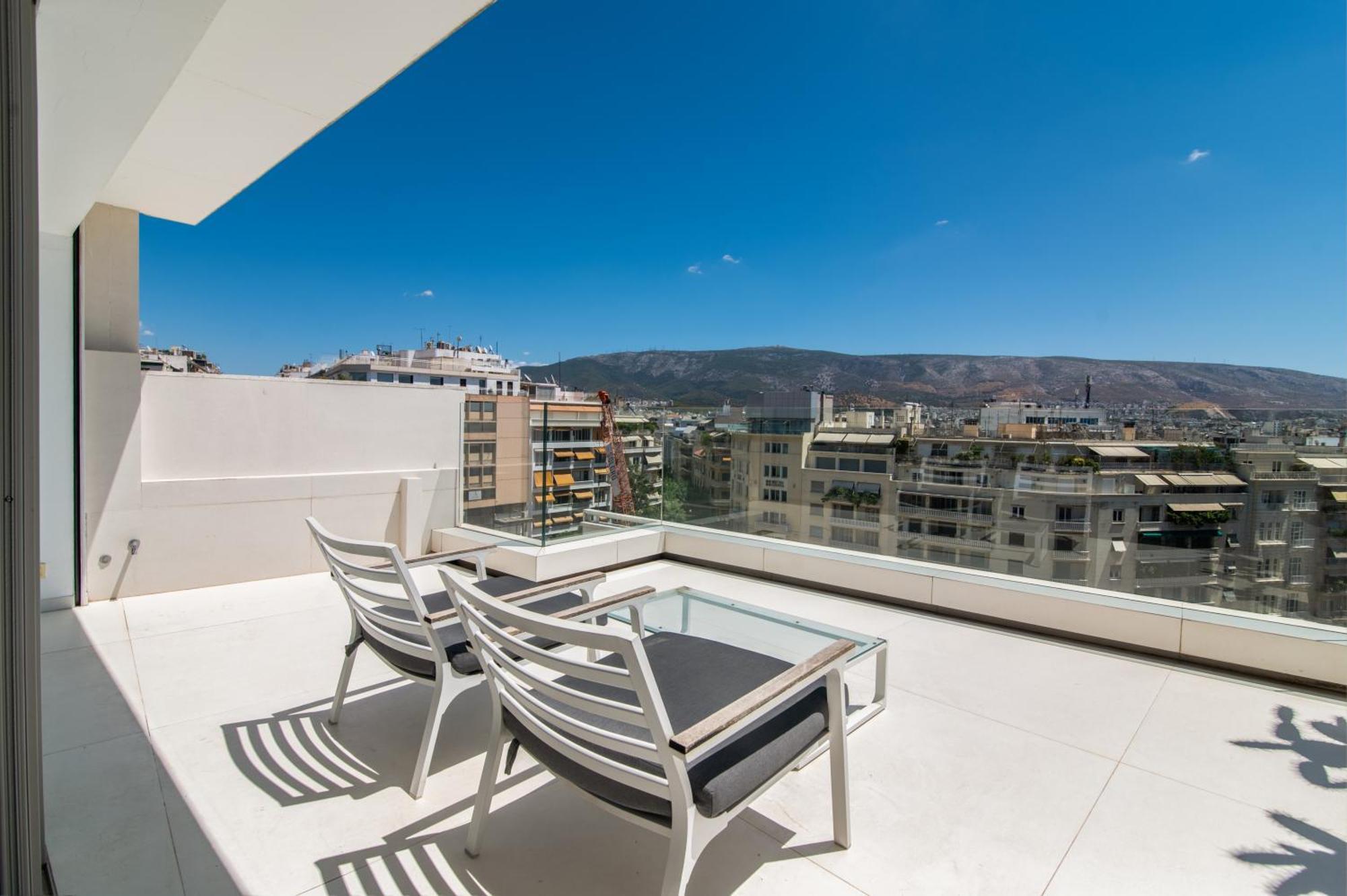 Kolonaki Square Panorama Penthouse Daire Atina Dış mekan fotoğraf